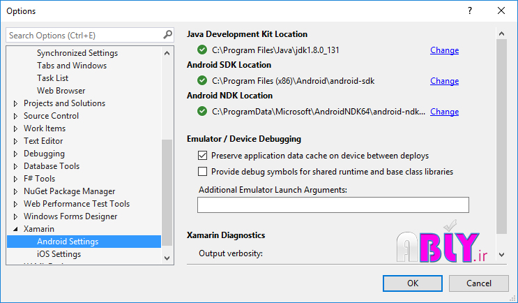 confiugration-xamarin-andriod