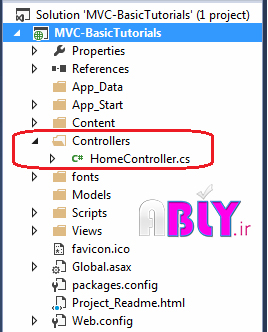 controller folder in mvc