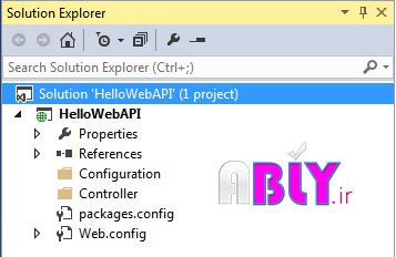 hellowebapi project
