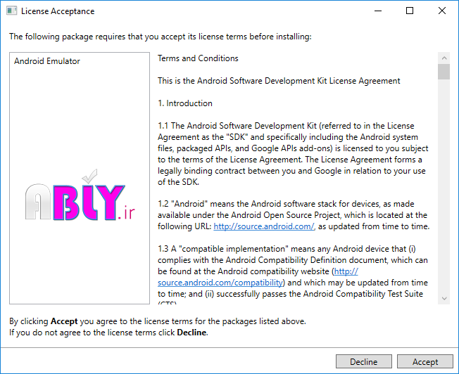 license-acceptance