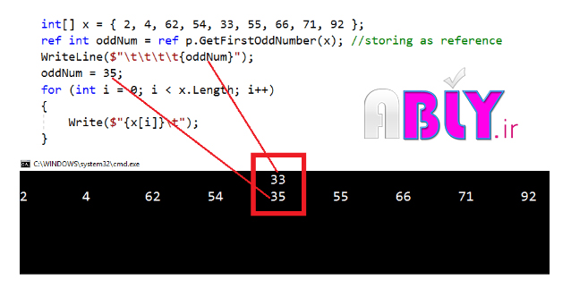 resualt in c sharp