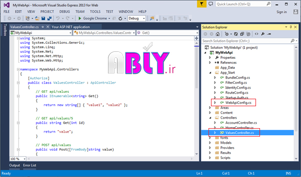 web api